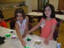 Molly and Rayna making an edible Mt Sinai Molly and Rayna making an edible Mt Sinai