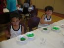 Joshua and Ari with their edible Mt. Sinai Joshua and Ari with their edible Mt. Sinai