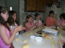 Rolling challah dough Rolling challah dough